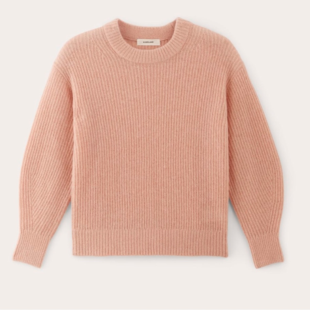 Everlane Pink Crewneck Sweater
